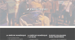 Desktop Screenshot of preavis.org