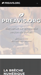 Mobile Screenshot of preavis.org